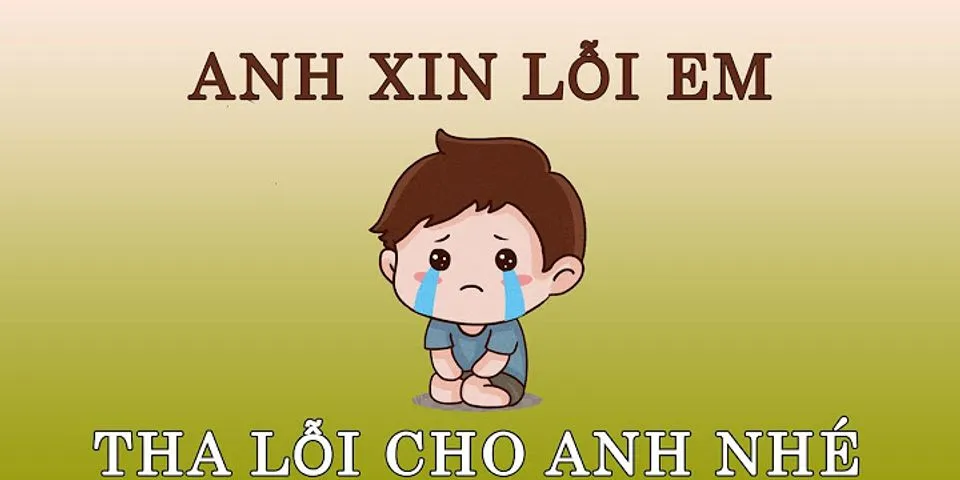 Cách nhắn tin làm cho người yêu hết giận