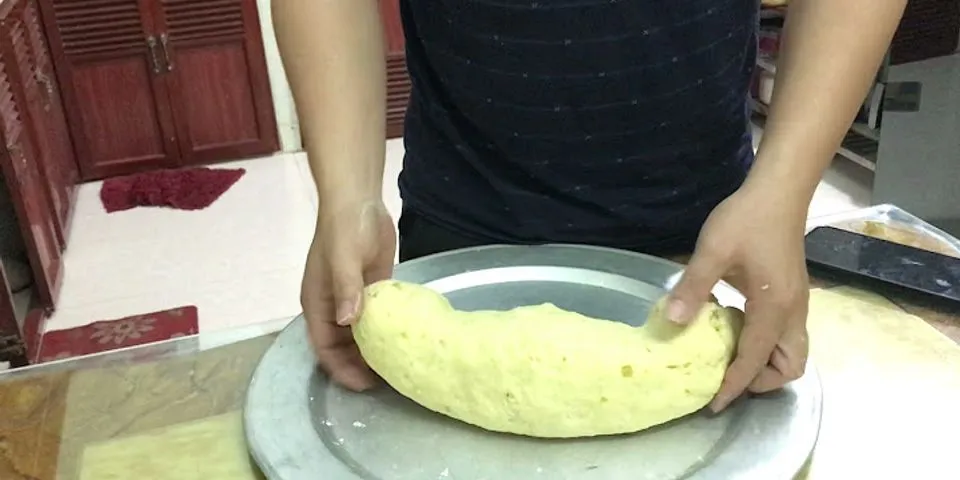 Cách nhào bột mì làm bánh bao