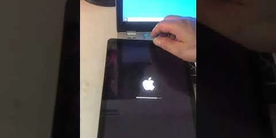 Cách reset iPad khi quên mật khẩu iCloud