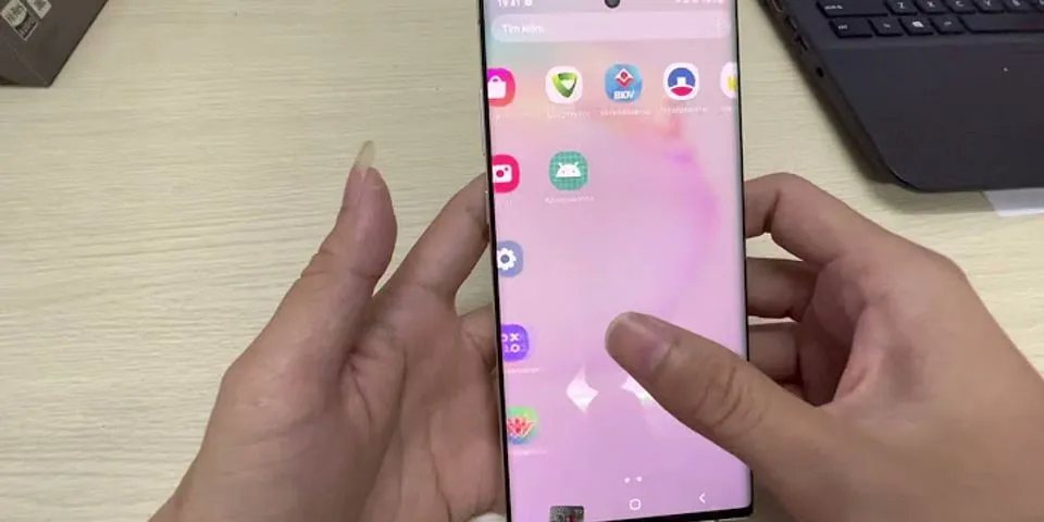 Cách tất SIM trên Samsung Note 10