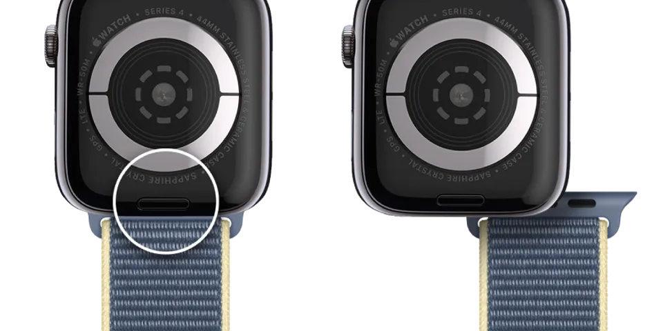 Cách thay dây đồng hồ Apple Watch Series 5