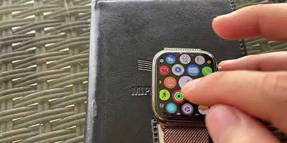 Cách tính calo trên Apple Watch
