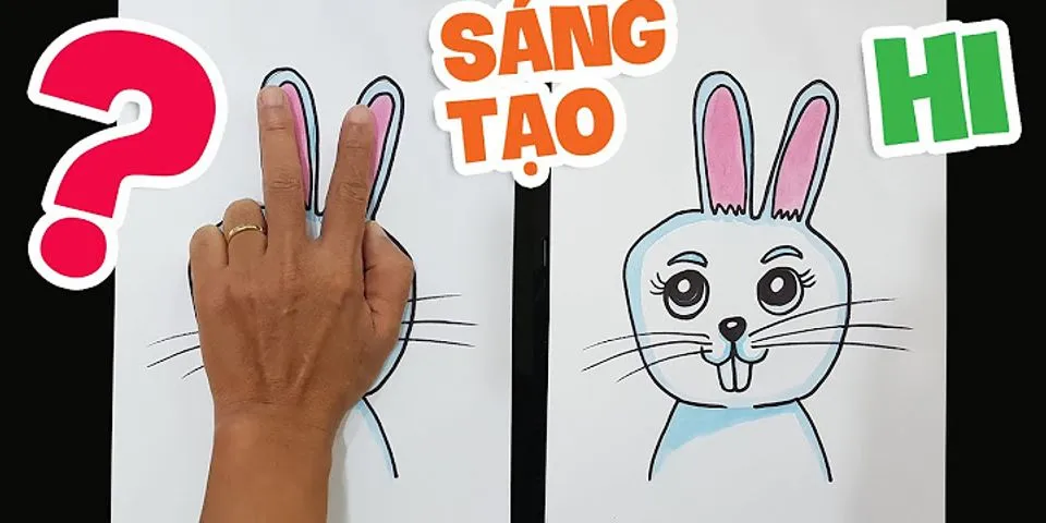 Cách vẽ con thỏ bằng bàn phím