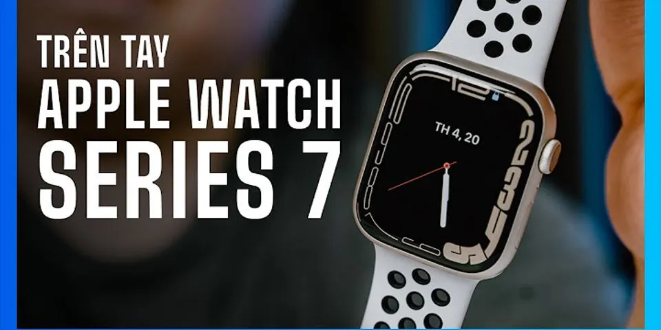 Cách xoay màn hình Apple Watch