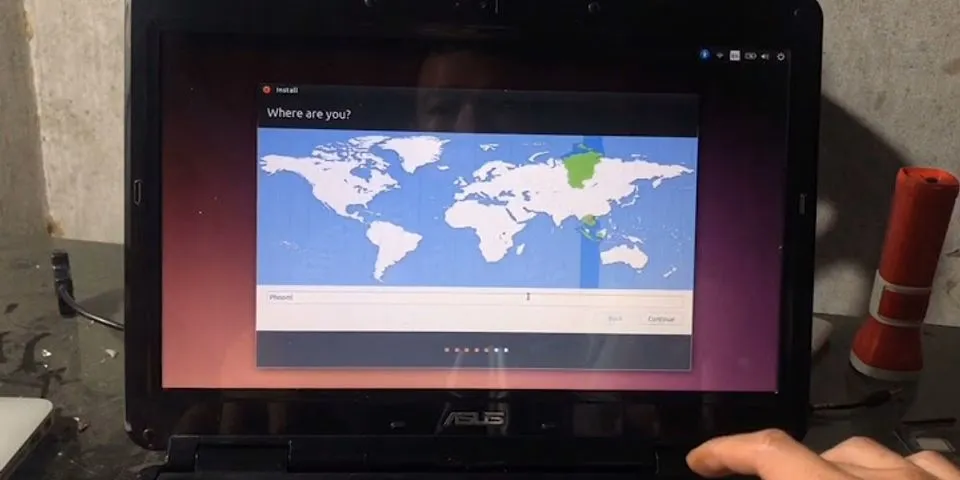 Cài Ubuntu cho laptop