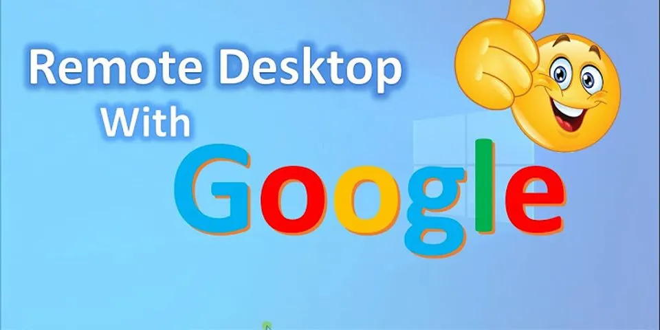 Chrome remote desktop without google account