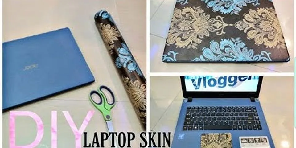 Contact paper laptop Skin