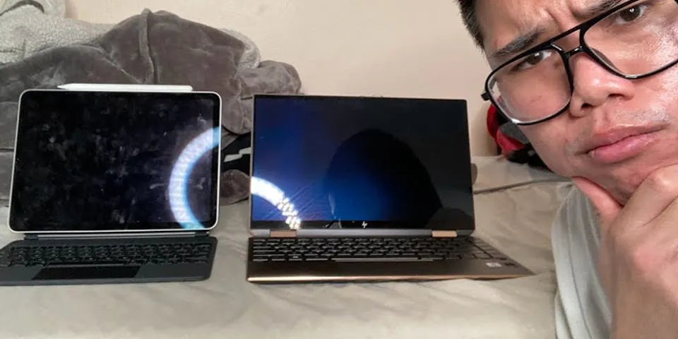 Convertible laptop vs iPad