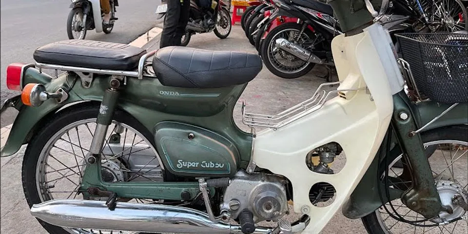 Cub 50 giá bao nhiêu