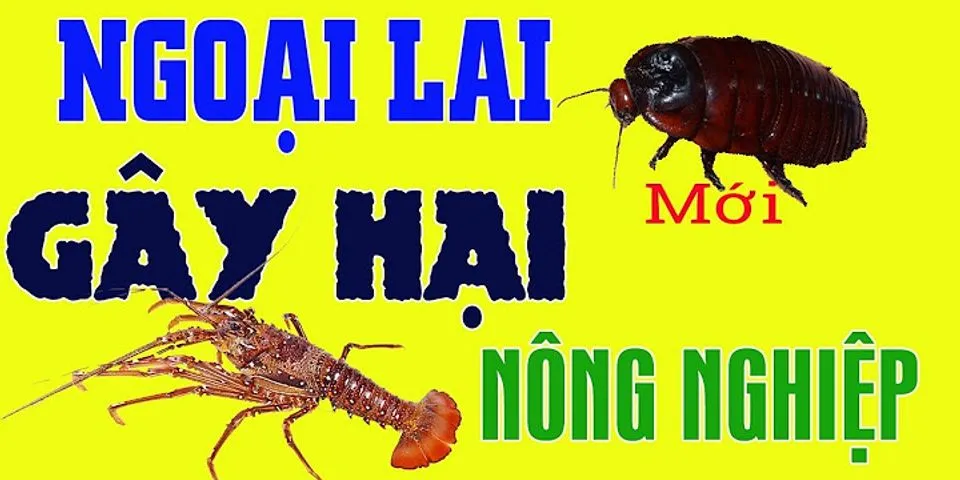 Danh sách các loài sinh vật ngoại lai ở Việt Nam