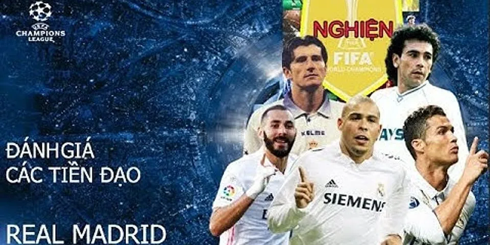 Danh sách cầu thủ Real Madrid FO4