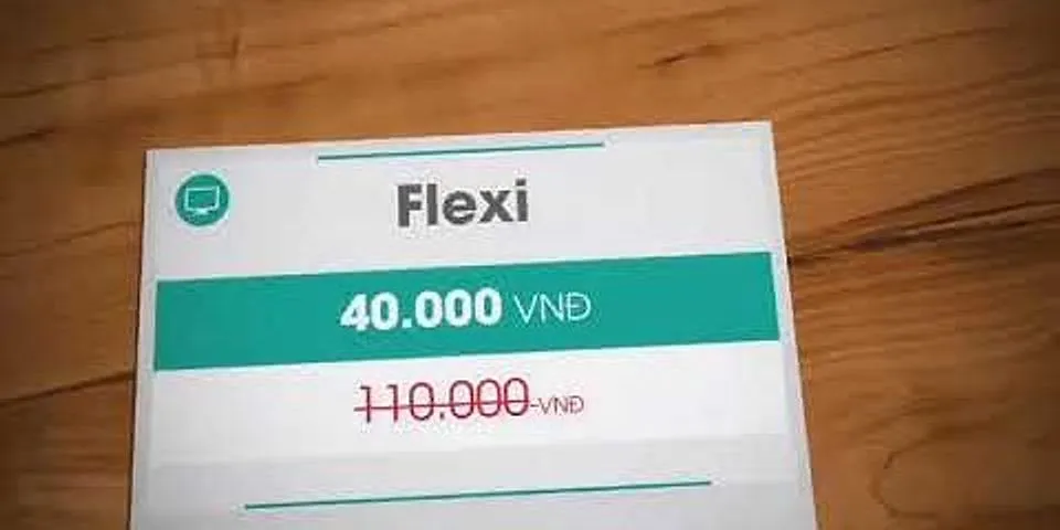 Danh sách kênh gói Flexi Viettel