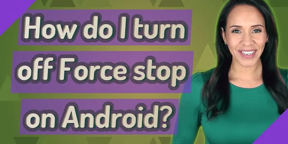 Disable force stop button in Android