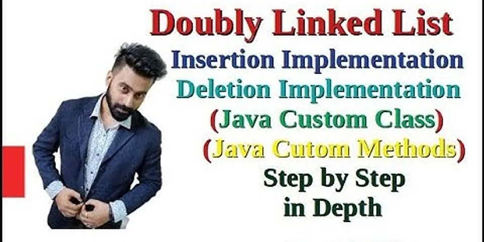 Doubly linked list algorithm in Java