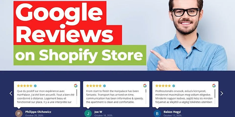 Free Google review widget
