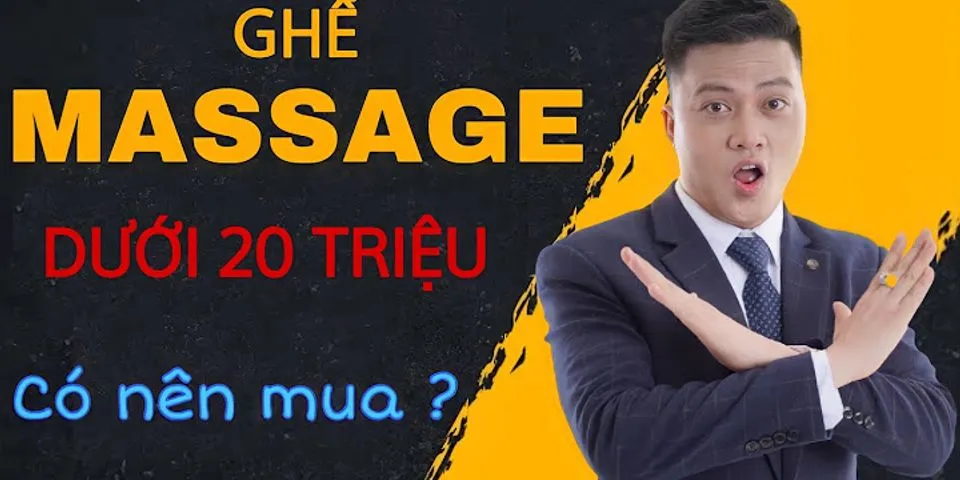 Ghế massage tiếng Trung là gì