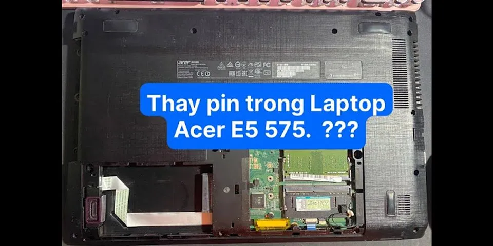 Giá thay pin laptop Acer