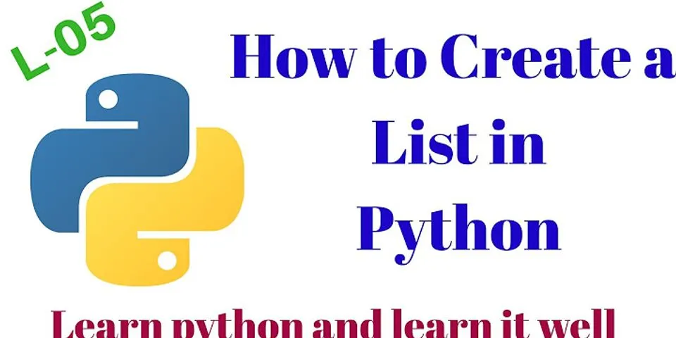 How to make a list from a list in Python