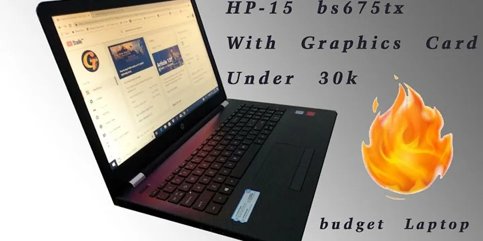Hp laptop 15-bs0xx i7 specs