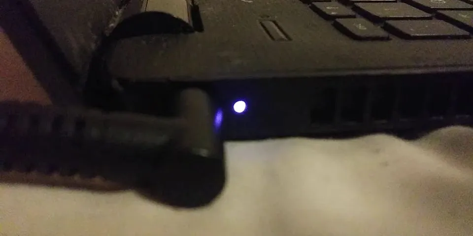 HP laptop lights meaning