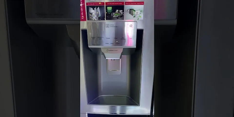 Hướng dẫn sử dụng tủ lạnh LG Side by Side