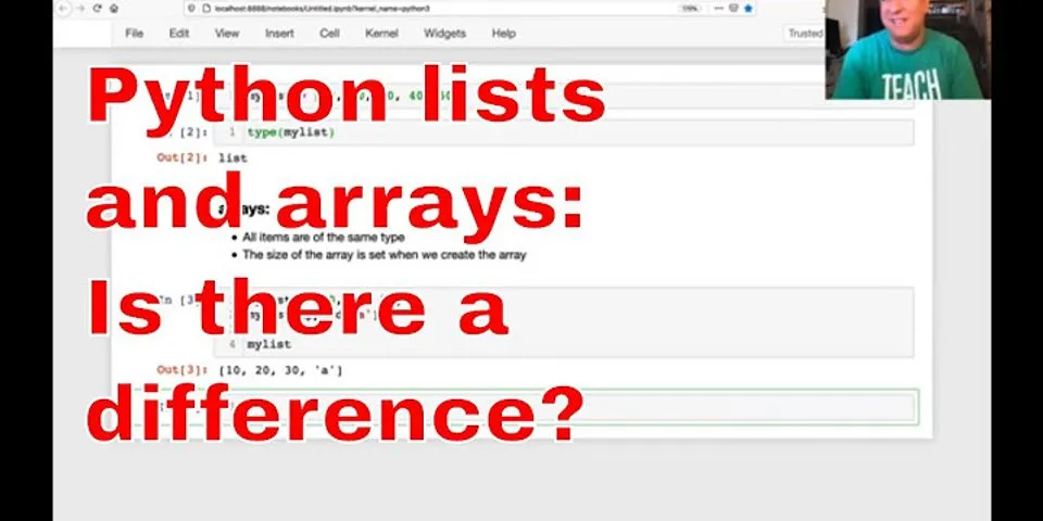 Is there a difference between List and array?