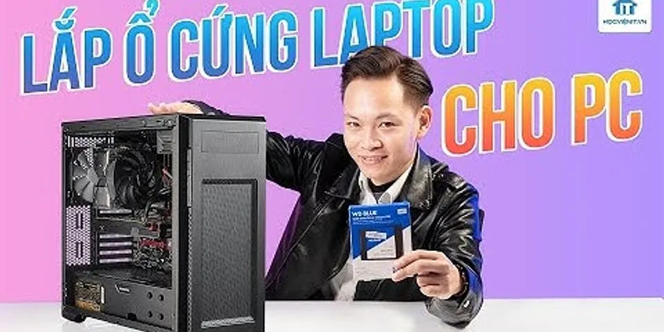 Laptop có máy ổ cứng