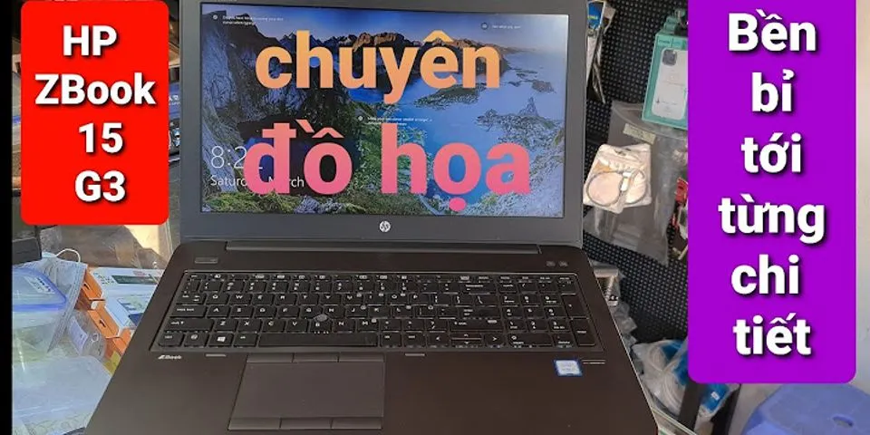 Laptop HP ZBook