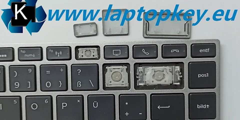 Laptop key repair