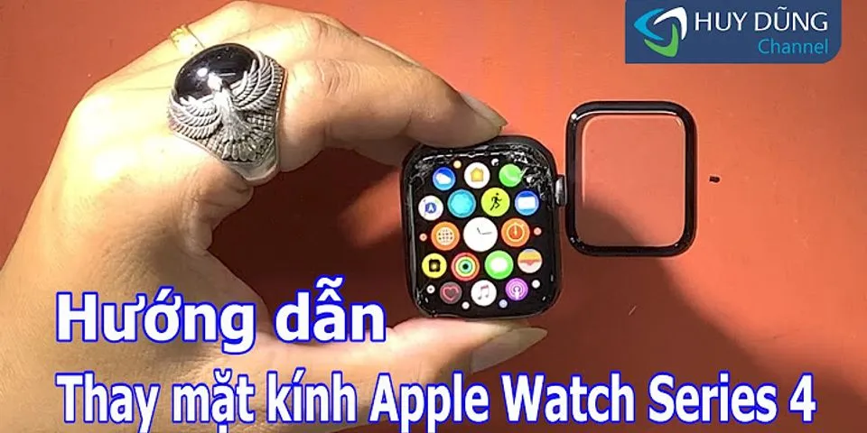 Mặt kính Apple Watch Series 4 làm bằng gì