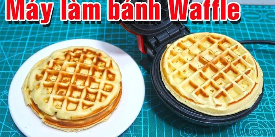 Máy làm bánh waffle Điện máy XANH