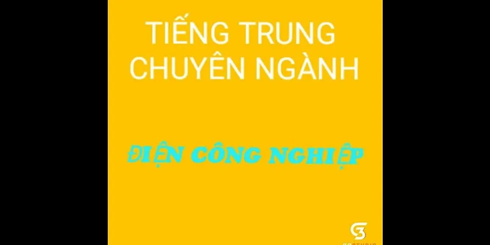 Nẹp điện tiếng Trung là gì