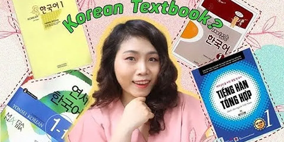 Sách học tiếng Hàn cho người Việt