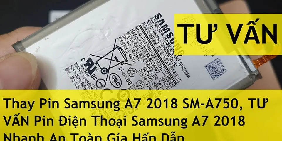 Samsung A7 pin bao nhiêu