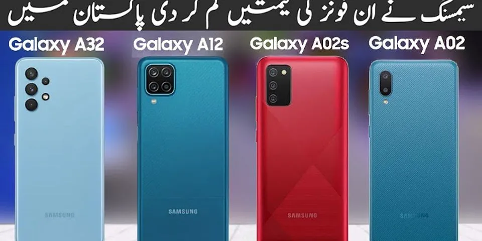 Samsung Galaxy a0 2s price in Pakistan
