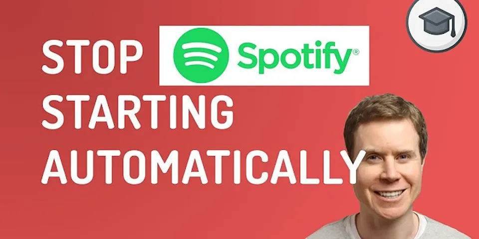 Stop Spotify from starting automatically Android car