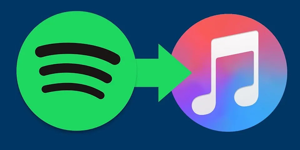 Transfer playlist from Spotify to Apple Music