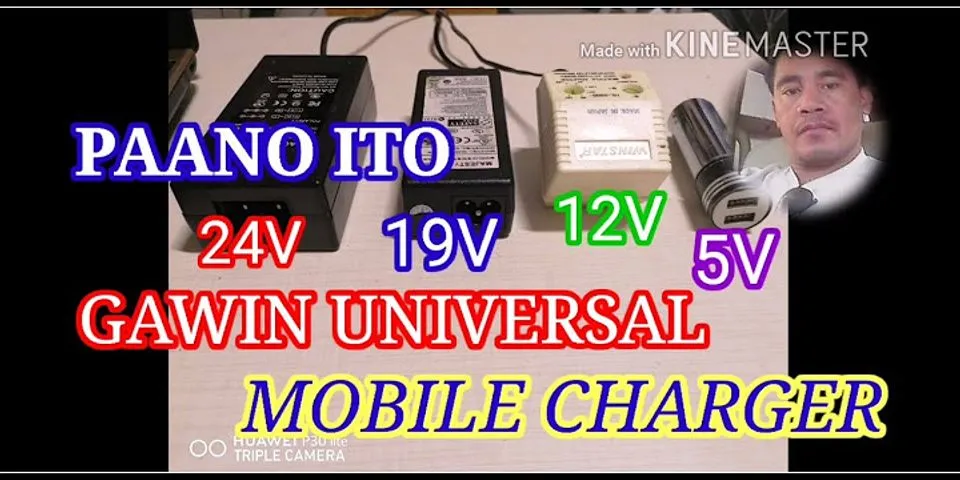 Universal 12v Laptop Charger