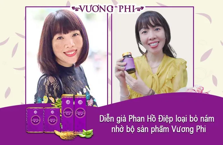 Chị Phan Hồ Điệp và kết quả sau khi sử dụng Vương Phi