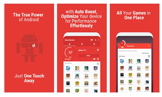 Phần mềm tăng tốc game Android.