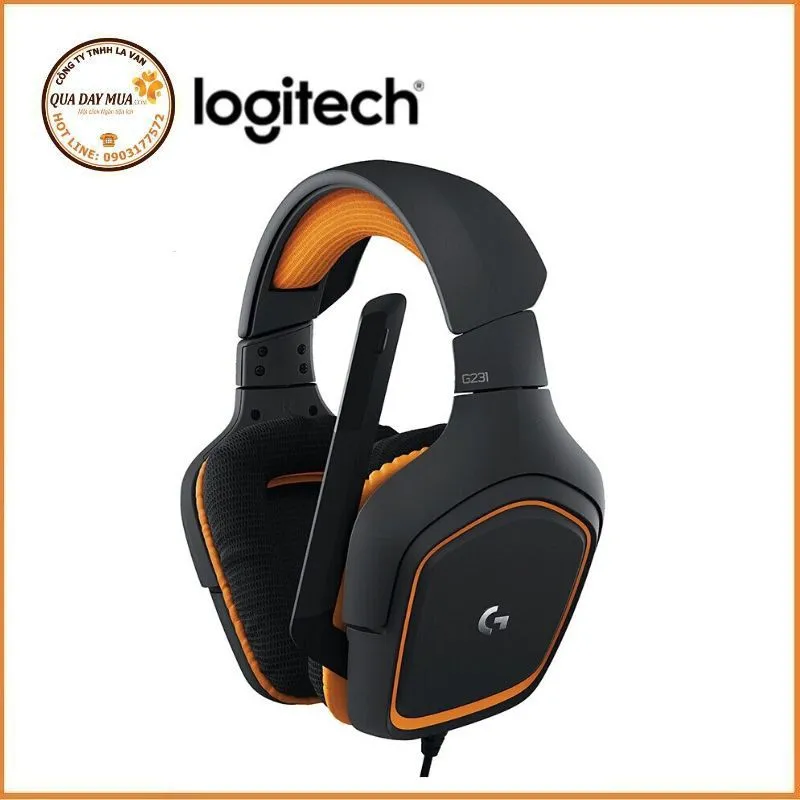 Tai nghe Gaming Logitech G231 Prodigy Gaming Headset