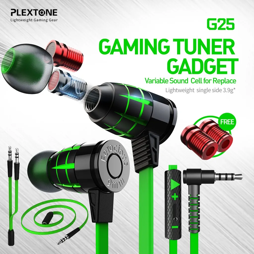 Tai nghe gaming Plextone G25 - Bass sâu -Âm thanh cực chất-Chính hãng