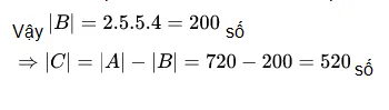 Từ các số 1, 2, 3, 4, 5, 6, 7 lập được bao nhiêu số tự nhiên gồm 4 chữ số khác nhau và là số chẵn (ảnh 5)